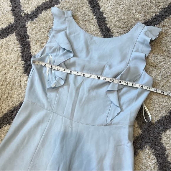 NWT Ted Baker Tie the Knot Ardenia Waterfall Ruffle Gown Dress - Picture 13 of 16